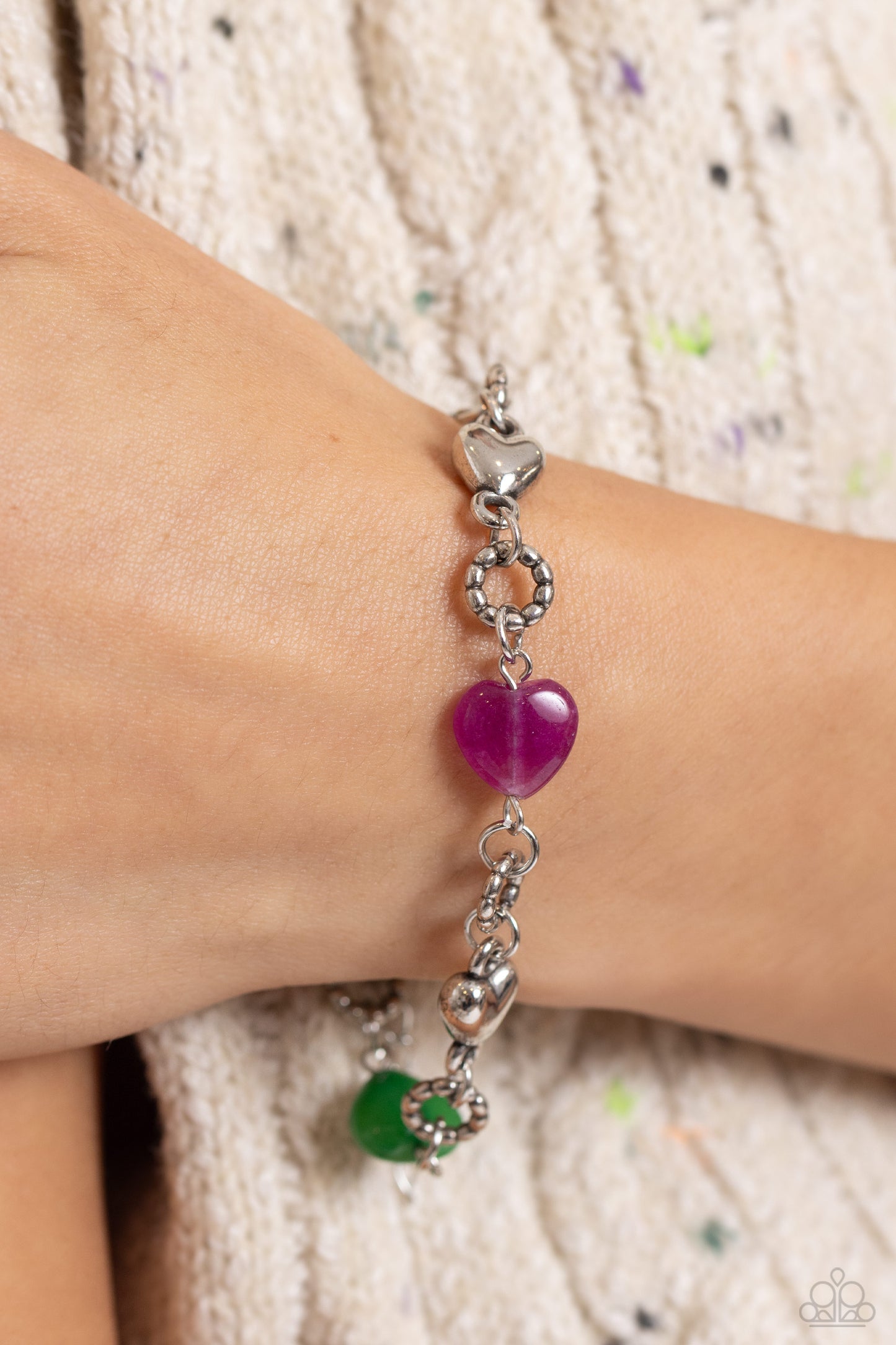 My HEARTBEAT Will Go On - Multi Necklace and Bracelet Set