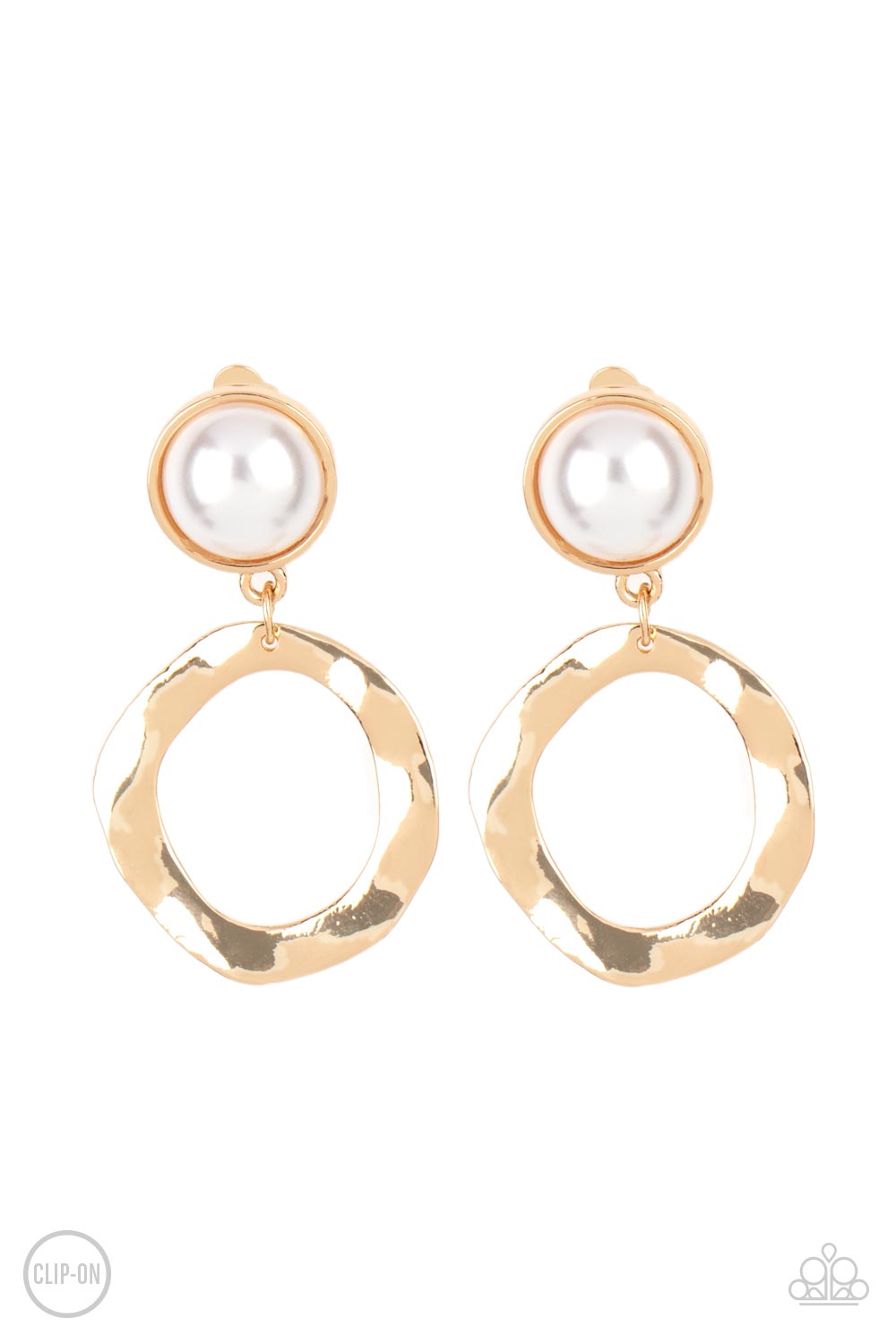 Vintage Veracity - Gold Clip-On