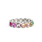 Rainbow Resplendence - Multi Necklace and Bracelet Set