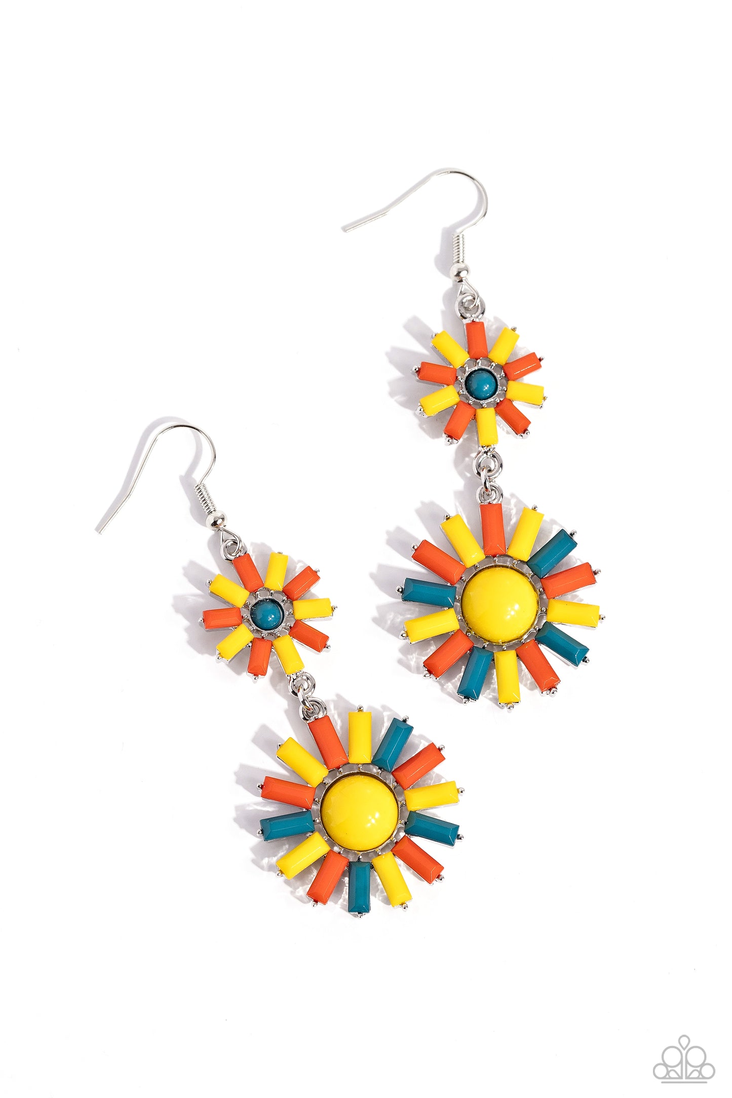 SUN and Fancy Free - Yellow Necklace and Earrings Set