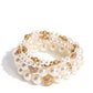 White Collar Welcome - Gold Necklace and Bracelet Set