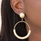 Rustic Horizons - Brass Clip-On