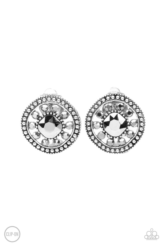 Dazzling Definition - Silver Clip On