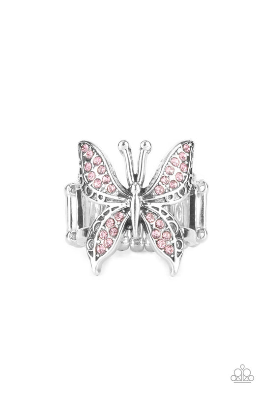 Blinged Out Butterfly - Pink